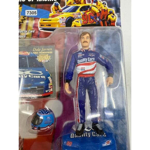 NEW Toy Biz 1997 Nascar Superstars Of Racing Dale Jarrett 5" Action Figure - Picture 2 of 8